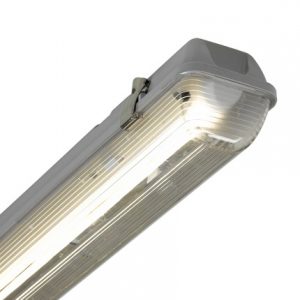LED Emergency IP65 Non-Corrosive Fittings C/W Microwave Sensor