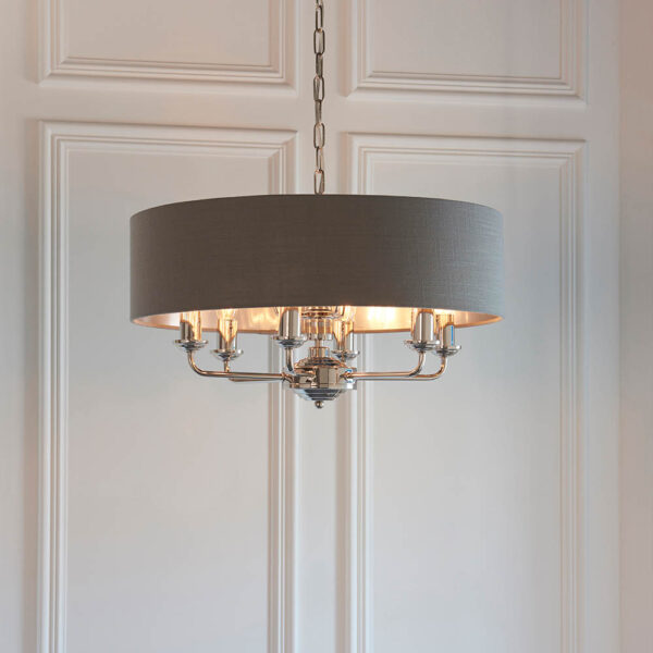 Endon 94415 Highclere 8 Light Ceiling Pendant - Image 5