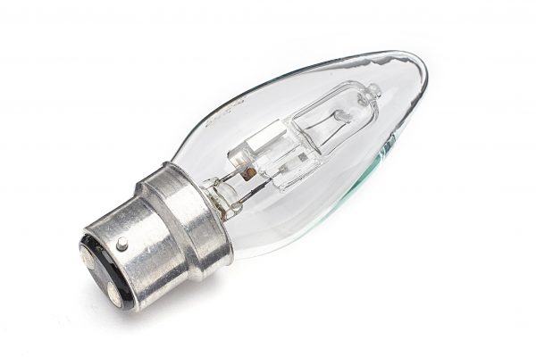 18w Halogen Candle Bulb BC Large Bayonet