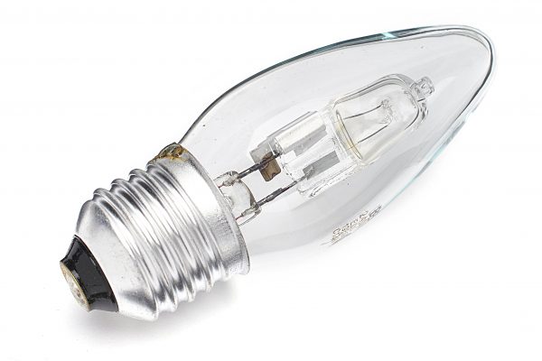 18w Halogen Candle Bulb ES Large Screw