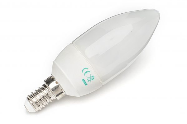 9w ses low energy candle
