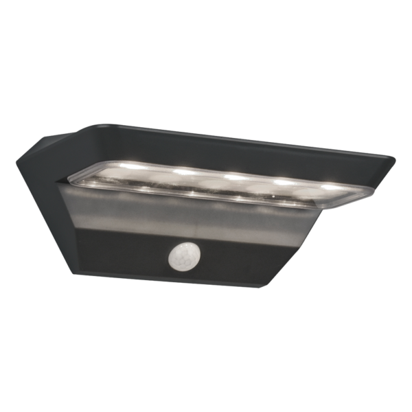 Solar LED Wall Light With PIR - Mendoza